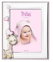 Cornice Thilia Bambino in Argento 453336_GIRAFFA_ROSA - 453336_GIRAFFA_ROSA